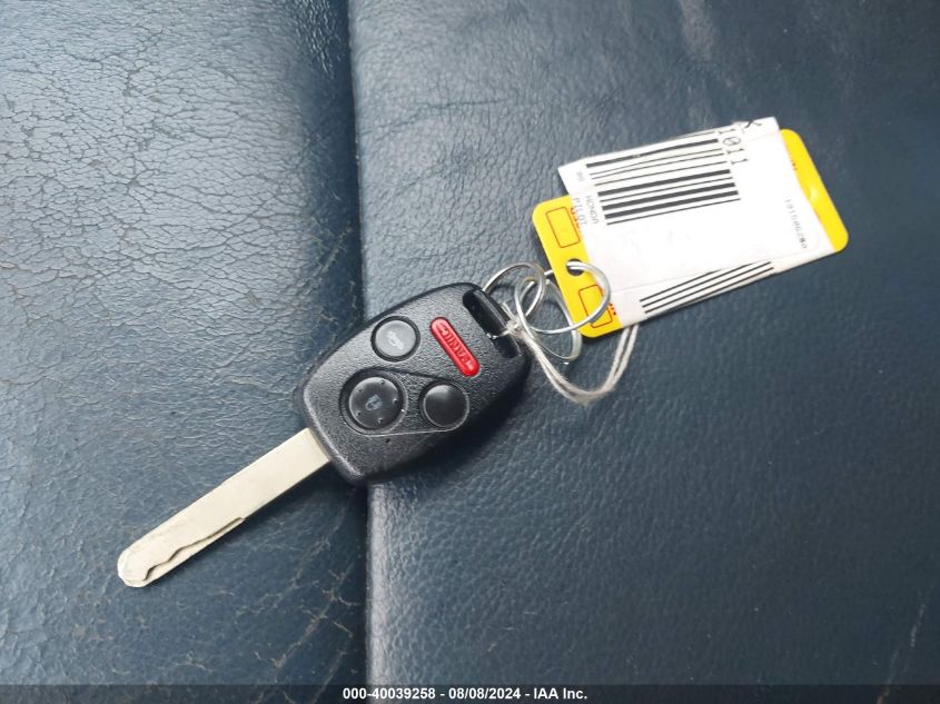 2009 Honda Pilot Touring VIN: 5FNYF38989B011011 Lot: 40039258