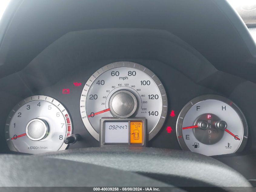 2009 Honda Pilot Touring VIN: 5FNYF38989B011011 Lot: 40039258