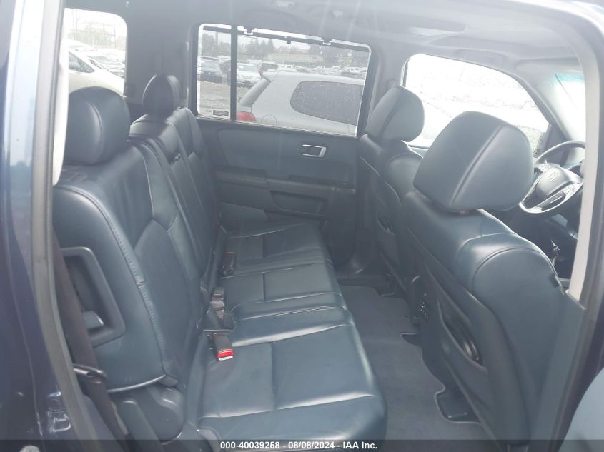 2009 Honda Pilot Touring VIN: 5FNYF38989B011011 Lot: 40039258