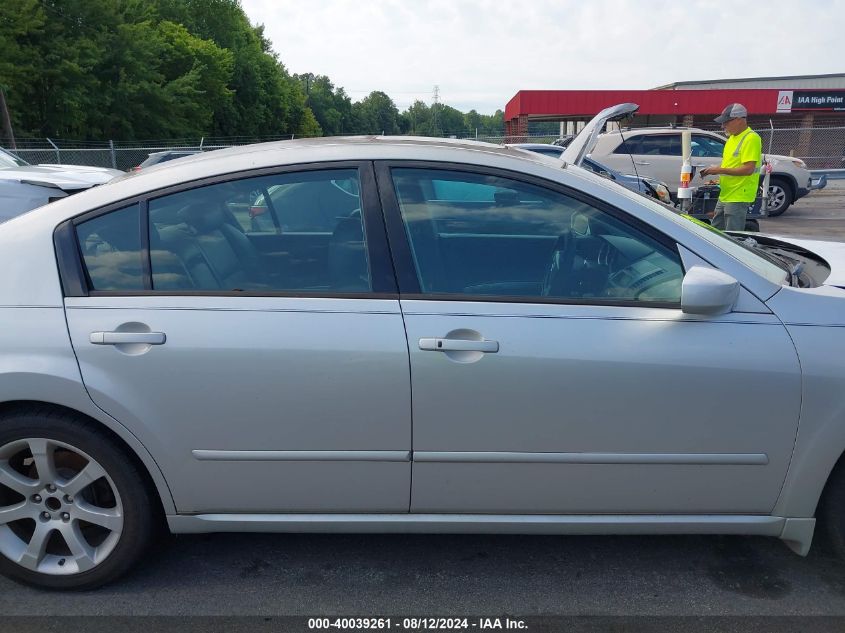 2007 Nissan Maxima 3.5 Se VIN: 1N4BA41E07C814879 Lot: 40039261