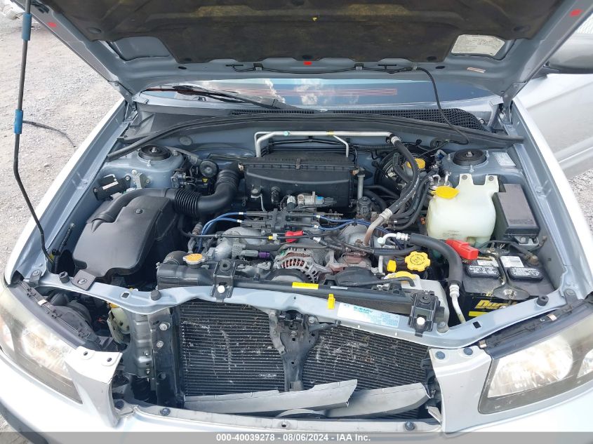 2004 Subaru Forester 2.5Xs VIN: JF1SG65644H758411 Lot: 40039278