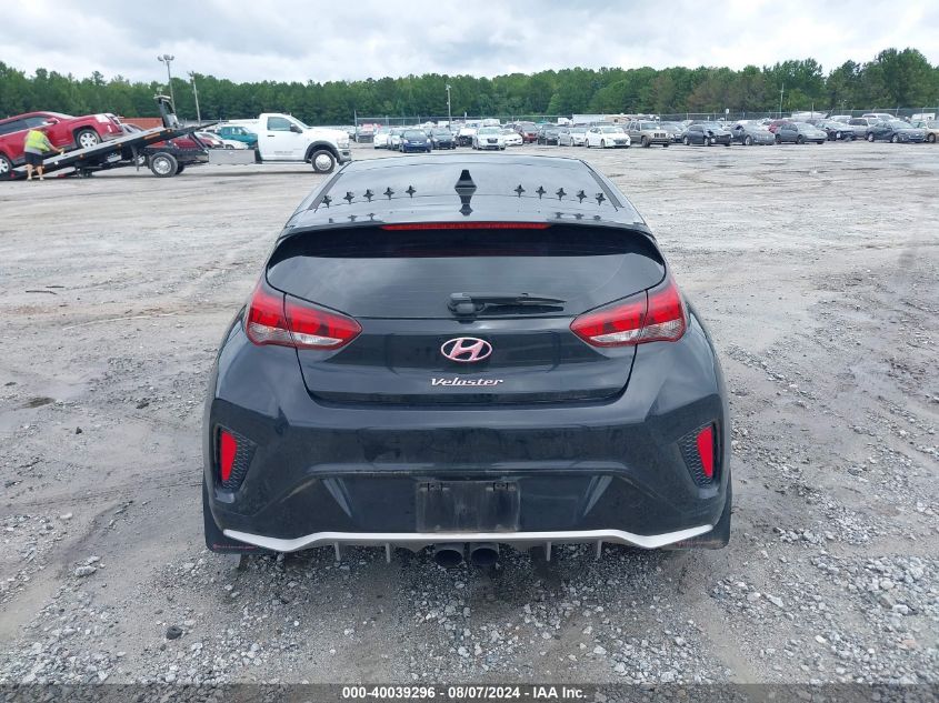 2020 Hyundai Veloster Turbo VIN: KMHTH6AB7LU029853 Lot: 40039296