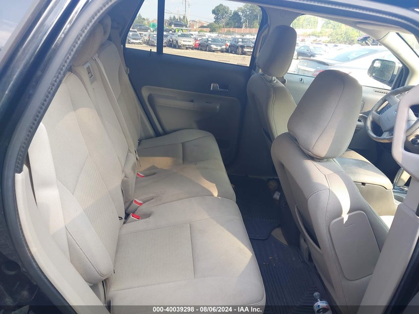 2010 Ford Edge Sel VIN: 2FMDK4JC1ABA80982 Lot: 40039298