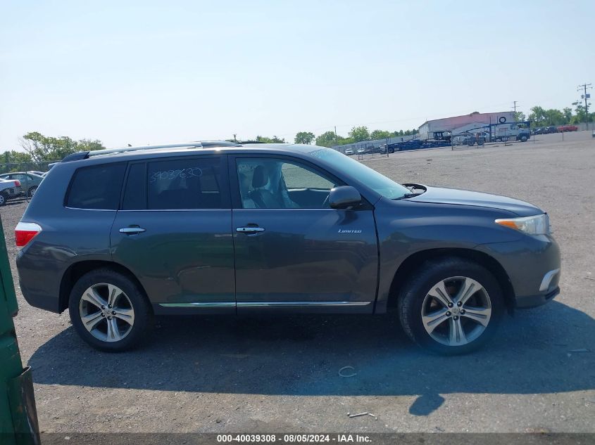 2011 Toyota Highlander Limited VIN: 5TDDK3EH6BS086376 Lot: 40039308