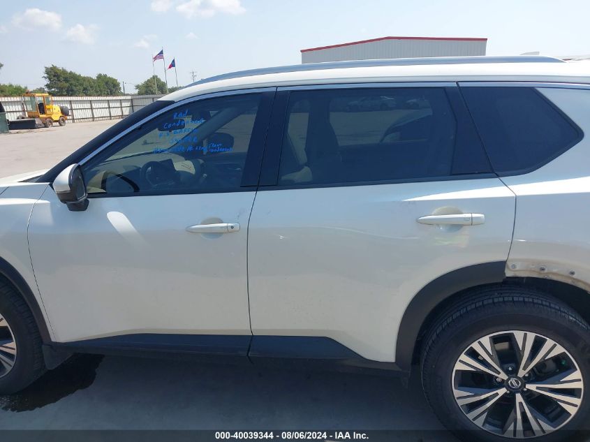 2021 Nissan Rogue Sv Intelligent Awd VIN: JN8AT3BBXMW221477 Lot: 40039344