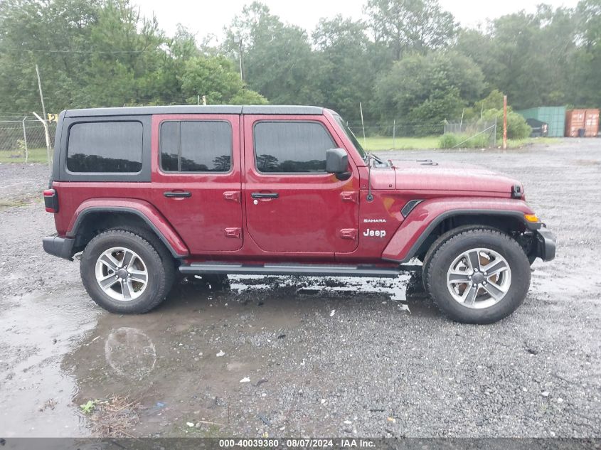 2022 JEEP WRANGLER UNLIMITED SAHARA 4X4 - 1C4HJXEGXNW122299
