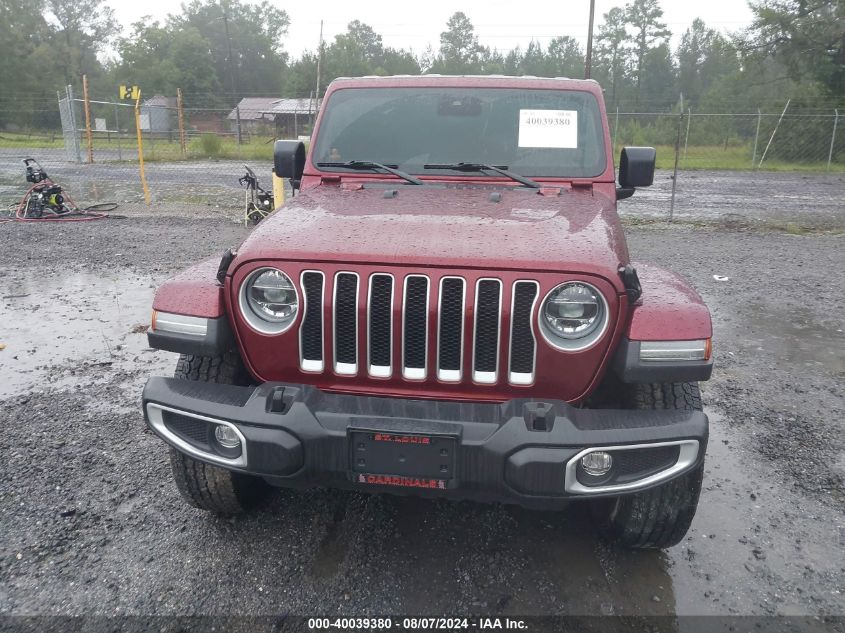 2022 JEEP WRANGLER UNLIMITED SAHARA 4X4 - 1C4HJXEGXNW122299