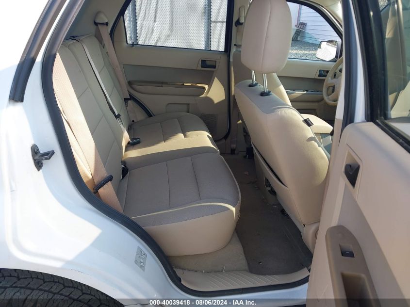 2012 Ford Escape Xlt VIN: 1FMCU9D78CKC27163 Lot: 40039418