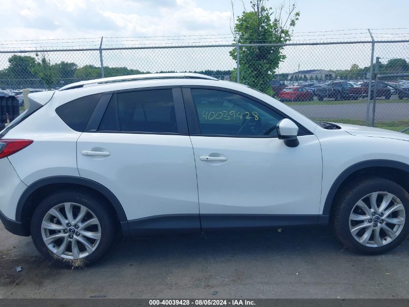 2014 Mazda Cx-5 Grand Touring VIN: JM3KE2DY2E0382973 Lot: 40039428