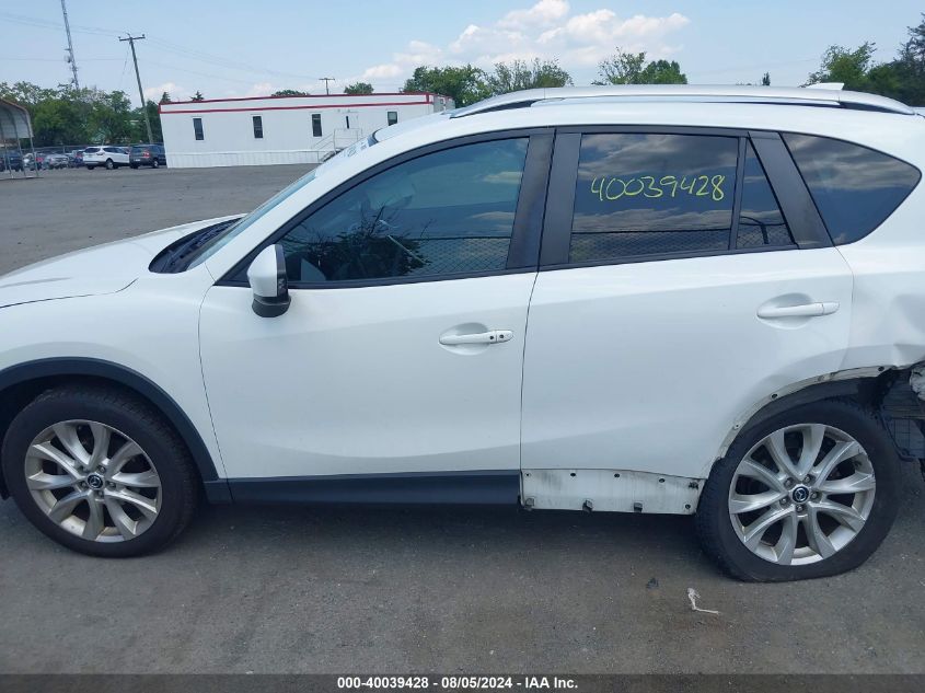 2014 Mazda Cx-5 Grand Touring VIN: JM3KE2DY2E0382973 Lot: 40039428