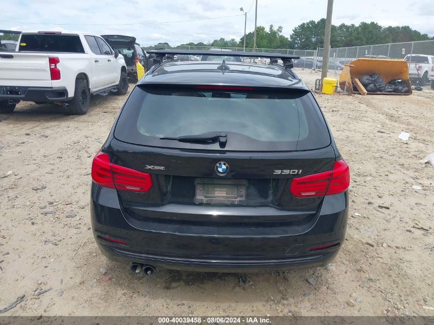 2017 BMW 3 Series 330I xDrive VIN: WBA8K3C35HA022549 Lot: 40359864