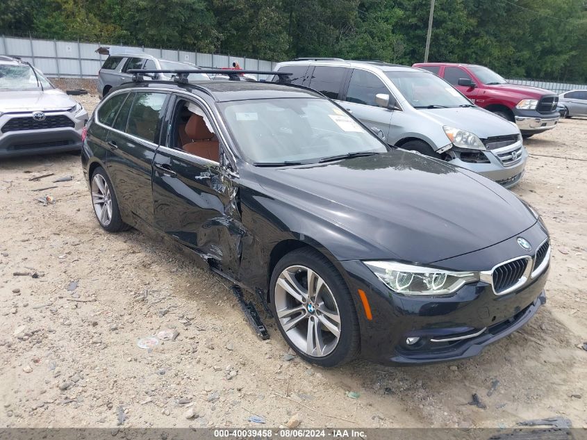 2017 BMW 3 Series 330I xDrive VIN: WBA8K3C35HA022549 Lot: 40359864