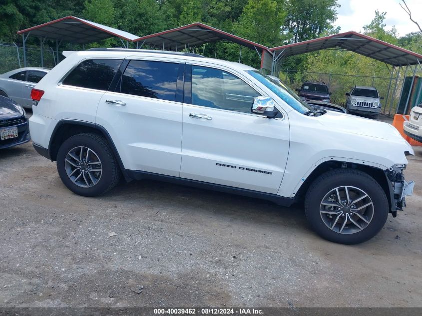 2021 Jeep Grand Cherokee Limited 4X2 VIN: 1C4RJEBG9MC656343 Lot: 40039462