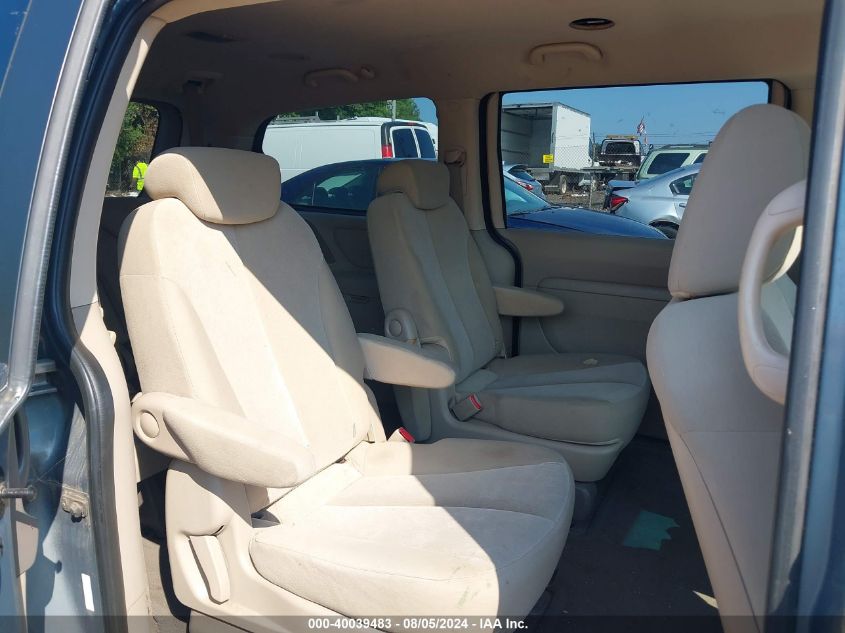 2009 Kia Sedona Lx VIN: KNDMB233396286711 Lot: 40039483