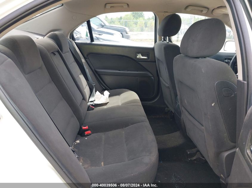 2008 Ford Fusion Se VIN: 3FAHP07Z88R184902 Lot: 40039506