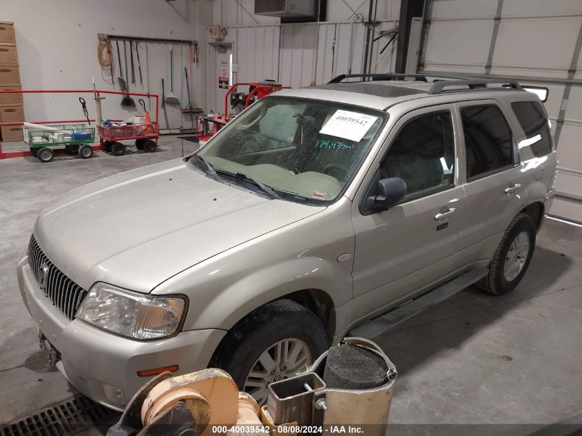 2006 Mercury Mariner Luxury/Premier VIN: 4M2YU56136DJ07091 Lot: 40039542