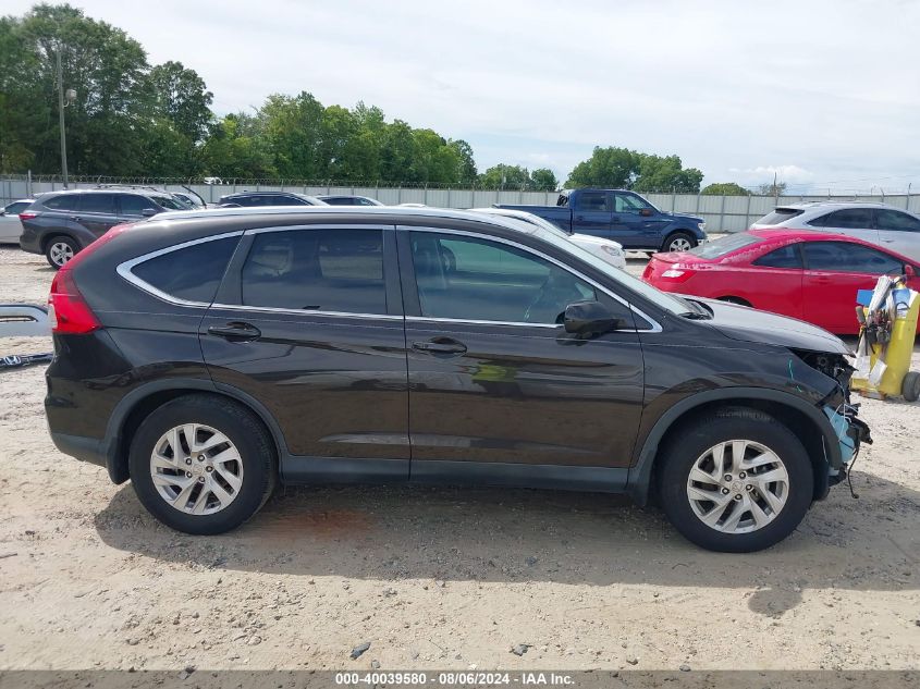 2015 Honda Cr-V Ex-L VIN: 2HKRM3H77FH512929 Lot: 40039580