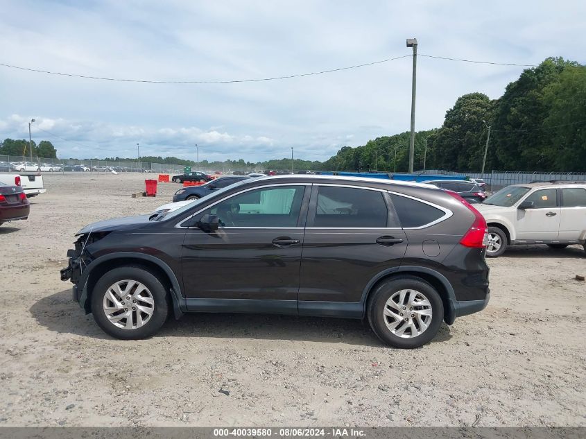 2015 Honda Cr-V Ex-L VIN: 2HKRM3H77FH512929 Lot: 40039580