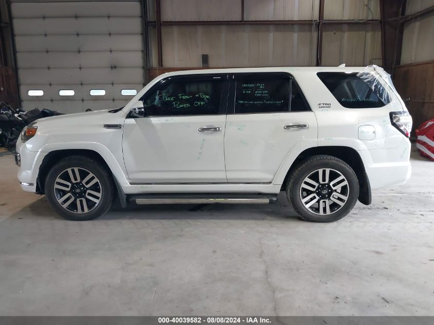 2014 Toyota 4Runner Limited VIN: JTEBU5JR0E5152857 Lot: 40039582