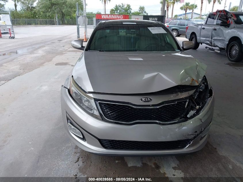 2015 Kia Optima Ex VIN: 5XXGN4A78FG400303 Lot: 40039585