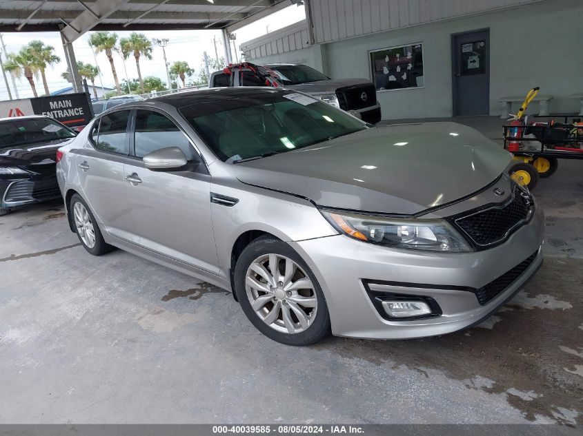 2015 Kia Optima Ex VIN: 5XXGN4A78FG400303 Lot: 40039585