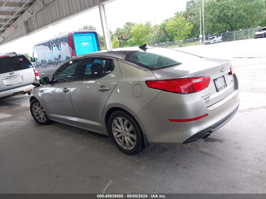 2015 Kia Optima Ex VIN: 5XXGN4A78FG400303 Lot: 40039585