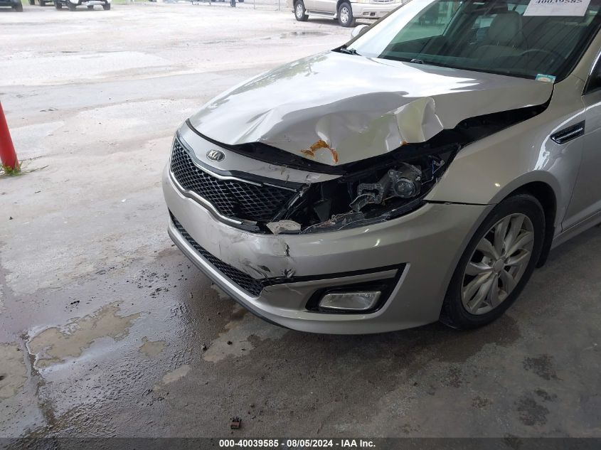 2015 Kia Optima Ex VIN: 5XXGN4A78FG400303 Lot: 40039585