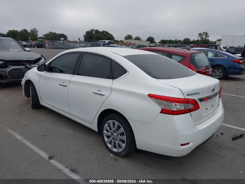 3N1AB7AP1DL634450 | 2013 NISSAN SENTRA