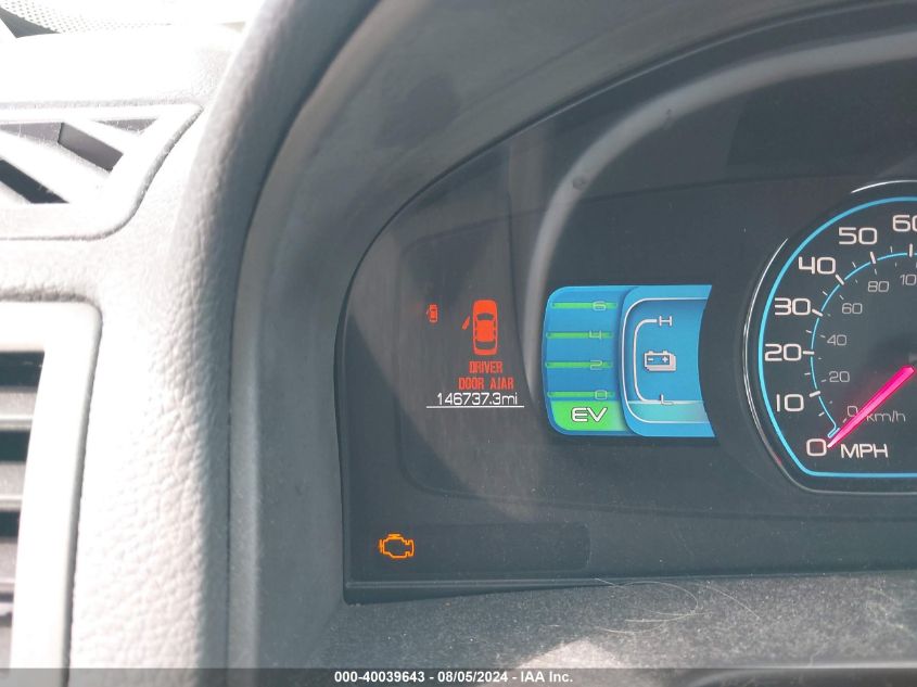 2010 Ford Fusion Hybrid VIN: 3FADP0L30AR137000 Lot: 40039643