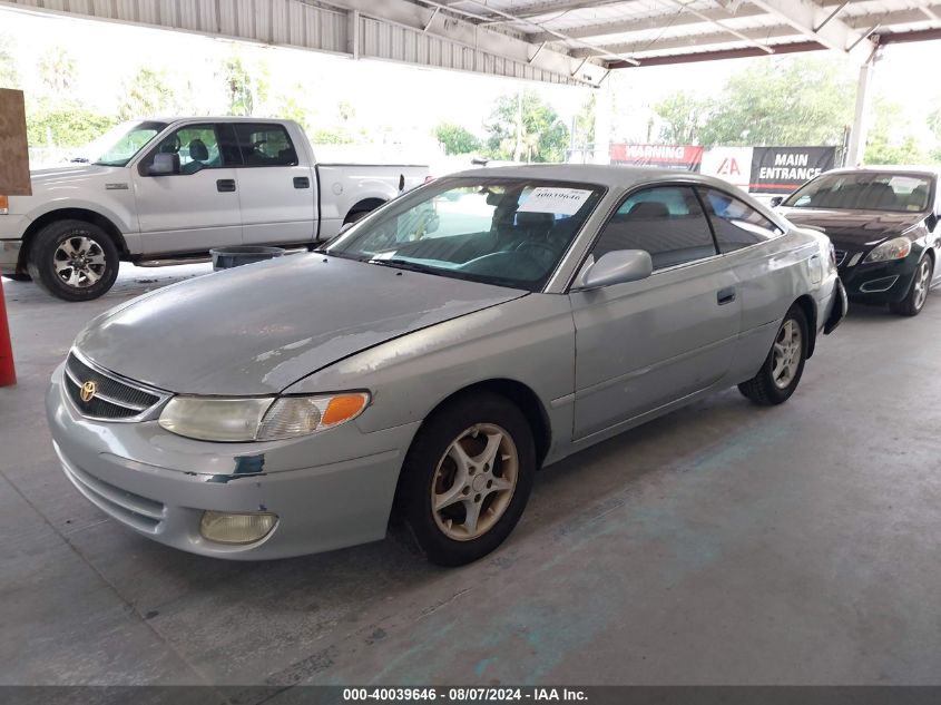 2000 Toyota Camry Solara Se VIN: 2T1CG22P0YC301898 Lot: 40039646