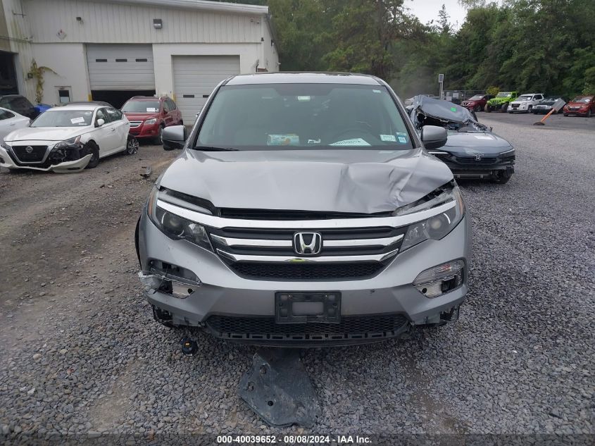 2018 Honda Pilot Ex-L VIN: 5FNYF6H51JB039428 Lot: 40039652