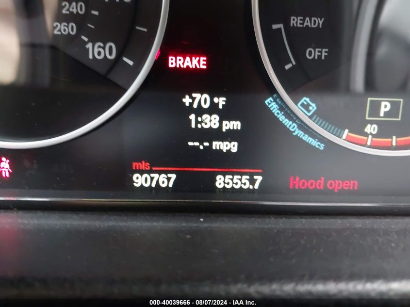 2013 BMW 328I xDrive VIN: WBA3B3C54DJ812253 Lot: 40039666