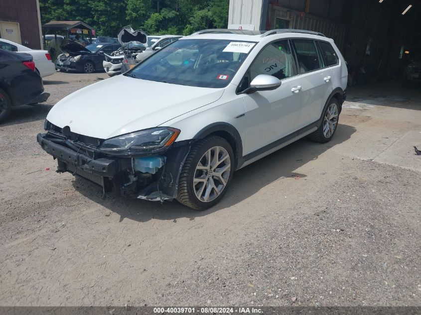 2019 Volkswagen Golf Alltrack Tsi S/Tsi Se/Tsi Sel VIN: 3VWM17AU5KM515243 Lot: 40039701