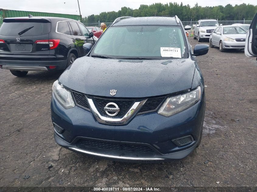 2016 Nissan Rogue S VIN: JN8AT2MT3GW016524 Lot: 40039711