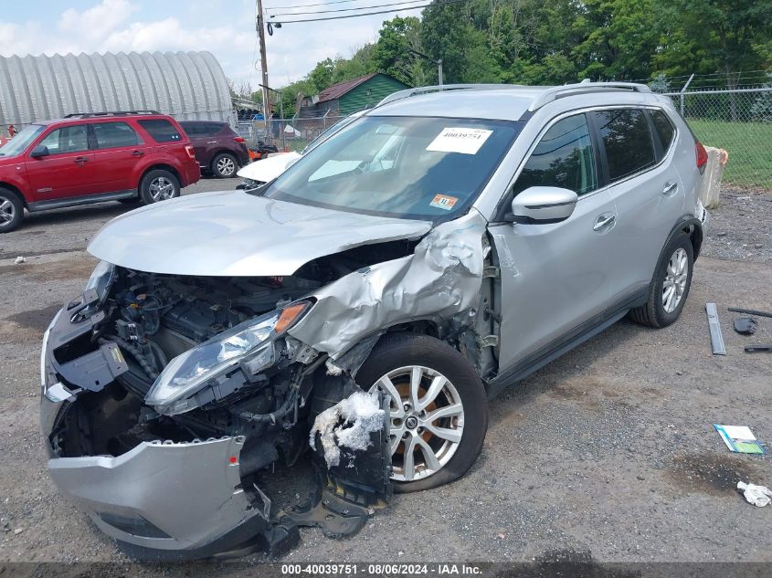 2017 Nissan Rogue Sv VIN: 5N1AT2MV0HC859348 Lot: 40039751