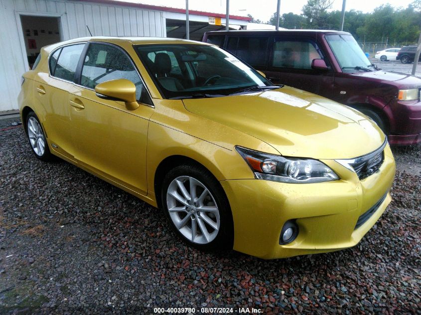 2012 Lexus Ct 200H Premium VIN: JTHKD5BH3C2054672 Lot: 40039780