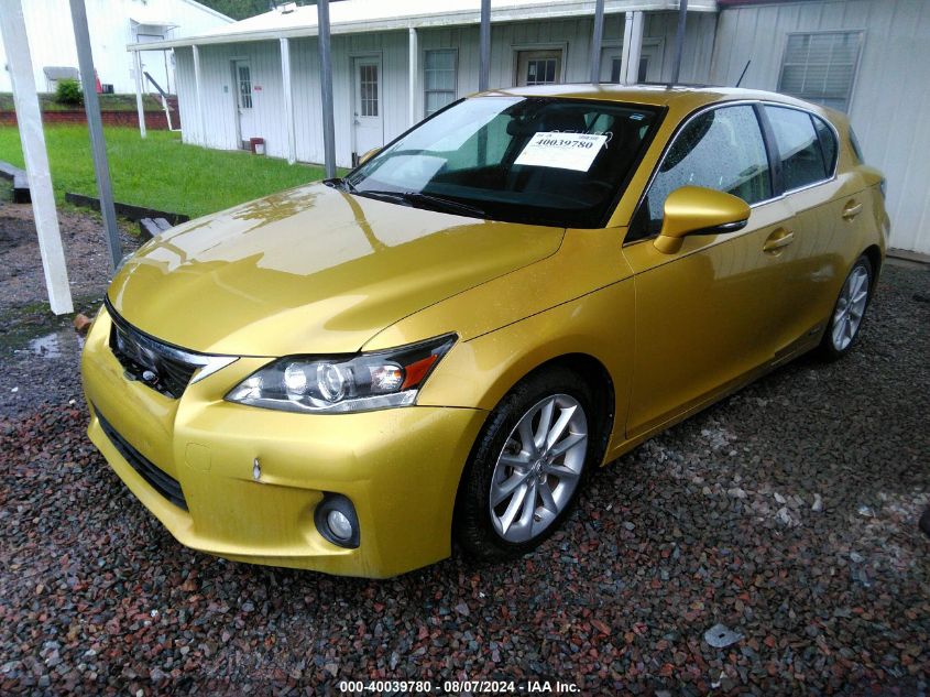 2012 Lexus Ct 200H Premium VIN: JTHKD5BH3C2054672 Lot: 40039780