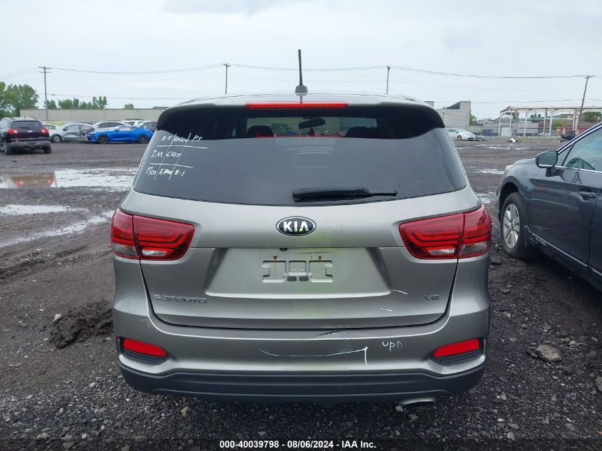 2019 Kia Sorento 3.3L Lx VIN: 5XYPGDA50KG441913 Lot: 40039798