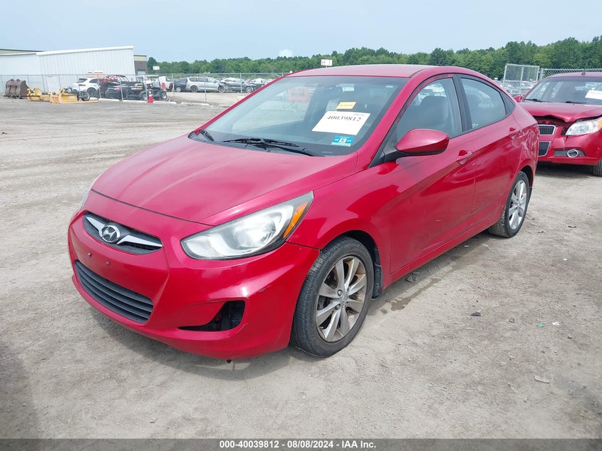 2013 HYUNDAI ACCENT GLS - KMHCU4AE9DU436617