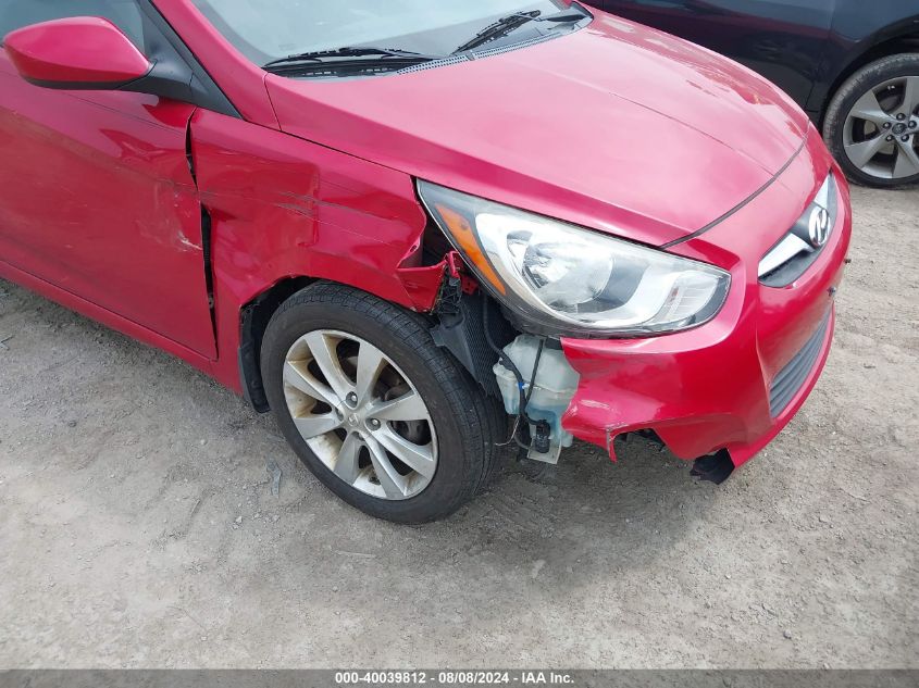 2013 HYUNDAI ACCENT GLS - KMHCU4AE9DU436617