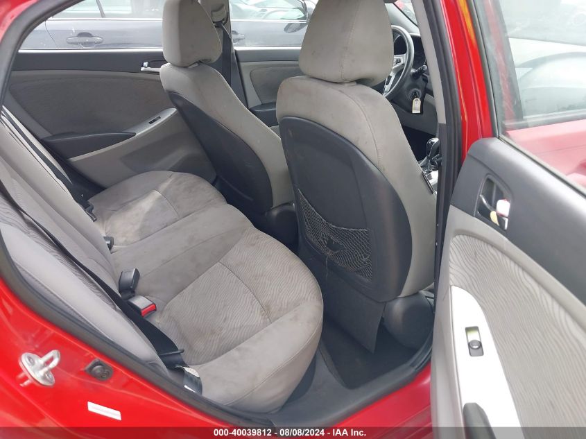 2013 HYUNDAI ACCENT GLS - KMHCU4AE9DU436617