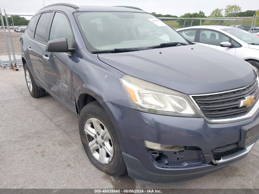 2014 Chevrolet Traverse Ls VIN: 1GNKVFKDXEJ196521 Lot: 40039840