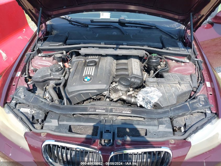 2009 BMW 328I xDrive VIN: WBAPK535X9A509661 Lot: 40039862