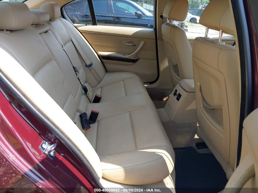 2009 BMW 328I xDrive VIN: WBAPK535X9A509661 Lot: 40039862