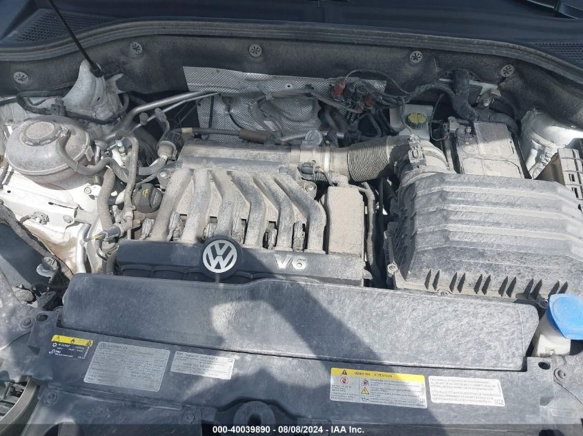 1V2KR2CA0MC603080 2021 Volkswagen Atlas 3.6L V6 Se W/Technology