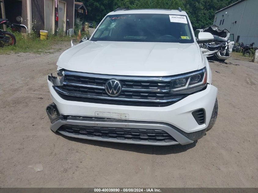 1V2KR2CA0MC603080 2021 Volkswagen Atlas 3.6L V6 Se W/Technology