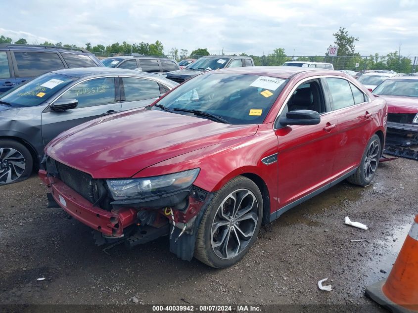 2013 Ford Taurus Sho VIN: 1FAHP2KT8DG127762 Lot: 40039942