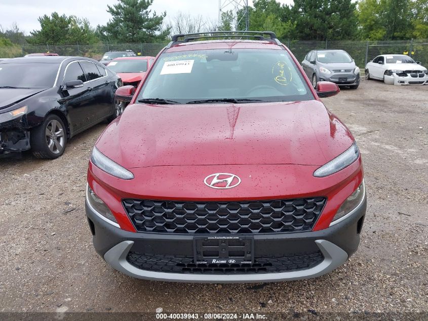 2023 Hyundai Kona Sel VIN: KM8K6CAB6PU008594 Lot: 40039943