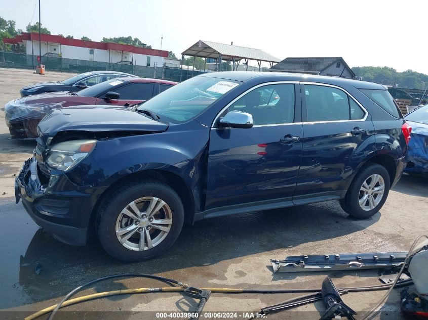 2016 CHEVROLET EQUINOX LS - 2GNFLEEK2G6220063