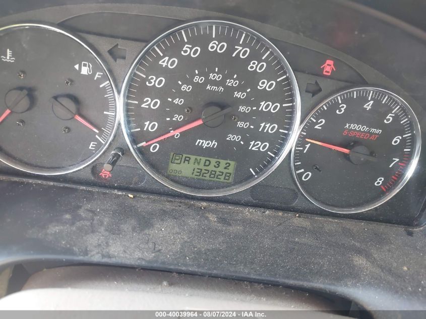 2006 Mazda Mpv Lx-Sv VIN: JM3LW28A560560939 Lot: 40039964